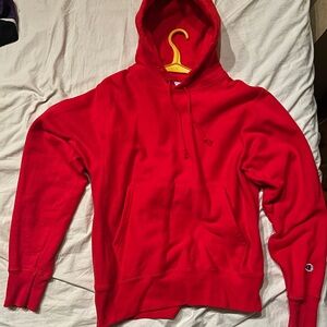 Champion Bold Red Pullover Hoodie